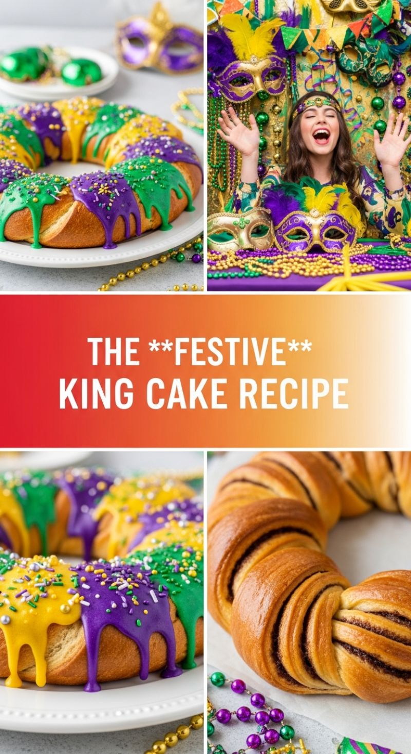 THE FESTIVE KING CAKE RECIPE