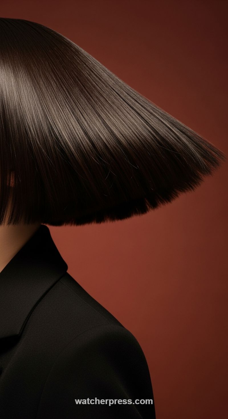 The High-Shine, Sleek Power Bob