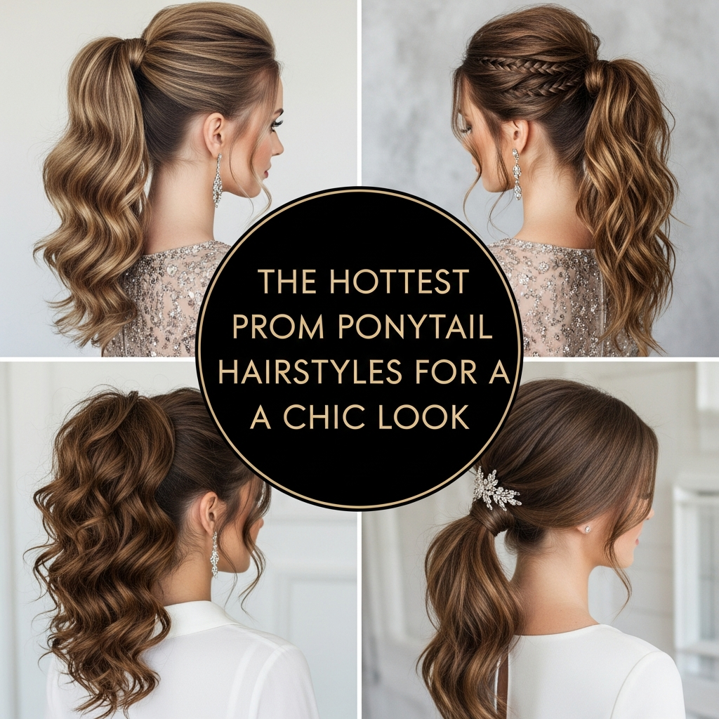 The Hottest Prom Ponytail Hairstyles for a Chic Look