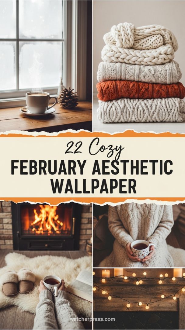 The Hygge Home: Ultimate Cozy Winter Aesthetic Collage