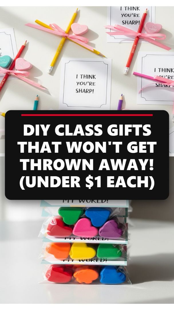 The "I Think You're Sharp" Pencil & Eraser Valentine Set