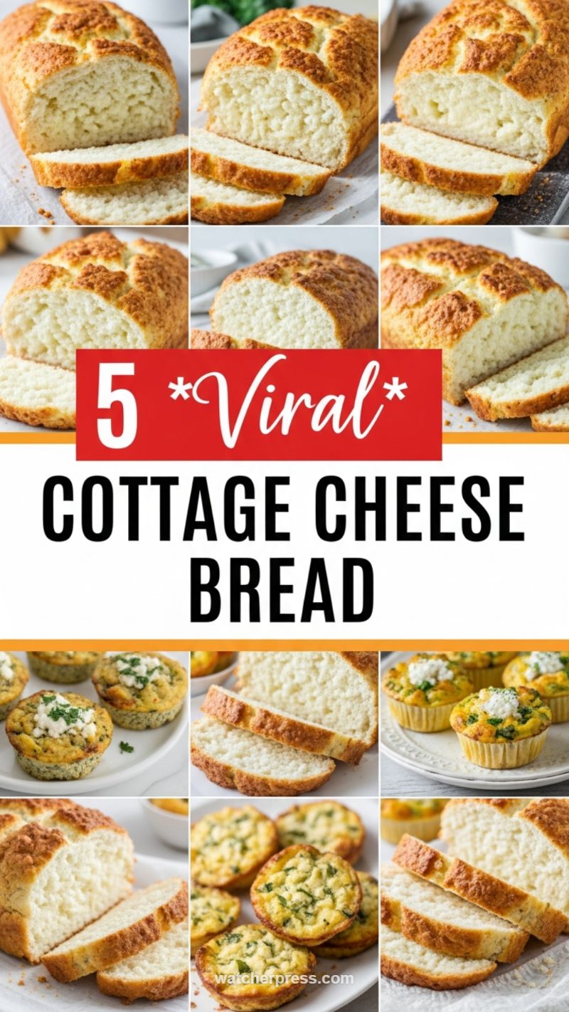 The Internet Sensation: 5 Viral Cottage Cheese Bread Recipes