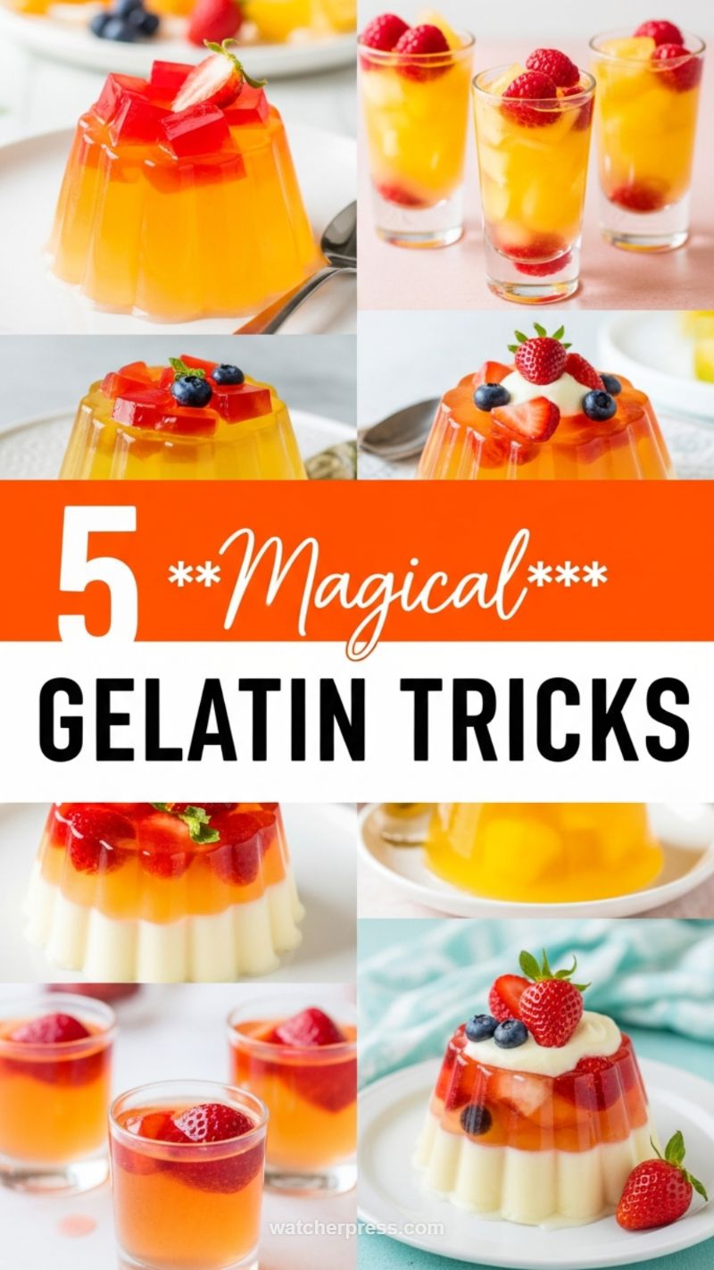 The Jiggle Masterpiece: Layered Fruit Gelatin
