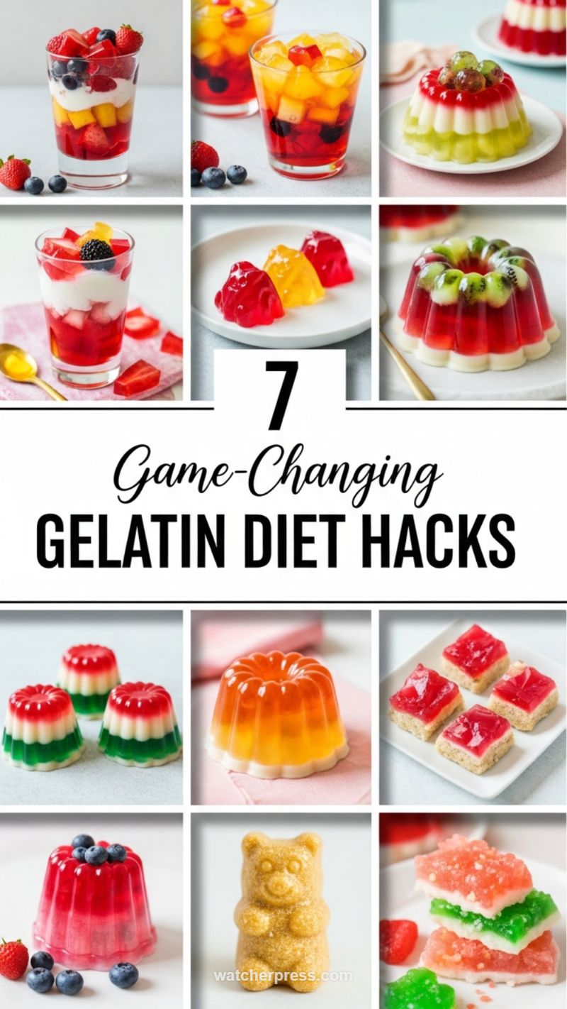The Layered Gelatin Diet Hack: High-Volume, Low-Calorie Desserts