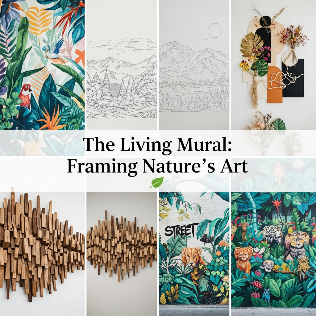 The Living Mural: Framing Nature's Art