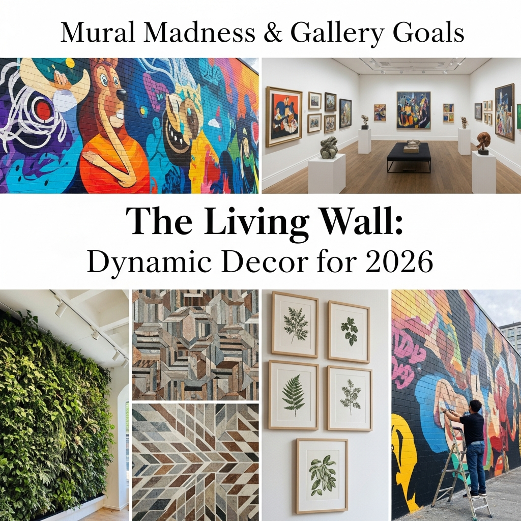 The Living Wall: Dynamic Decor for 2026