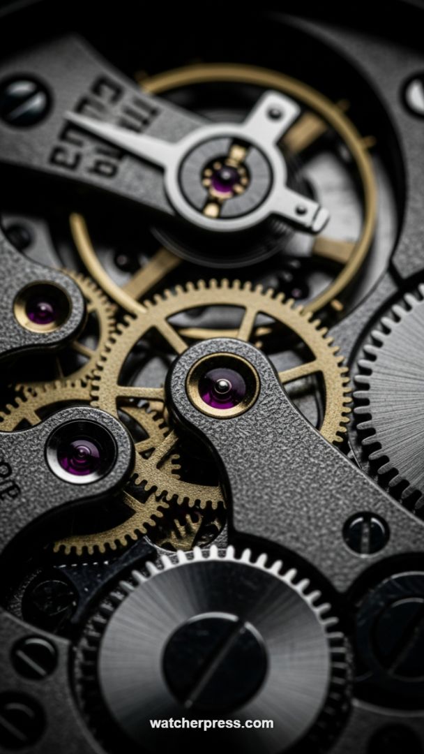 The Mechanics of Time: Industrial Macro Wallpaper Trend
