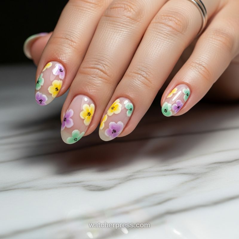 The Negative Space Blooming French