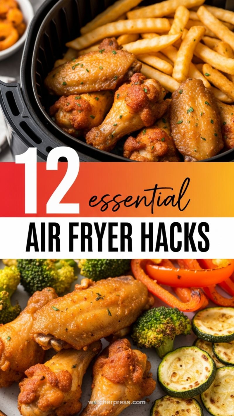 THE ONLY 12 ESSENTIAL AIR FRYER HACKS YOU NEED TO MAKE DINNER EFFORTLESS