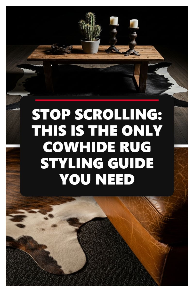 The Only Cowhide Rug Styling Guide You Need