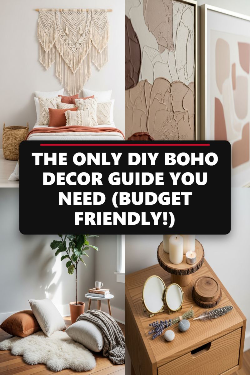 THE ONLY DIY BOHO DECOR GUIDE YOU NEED (BUDGET FRIENDLY!)