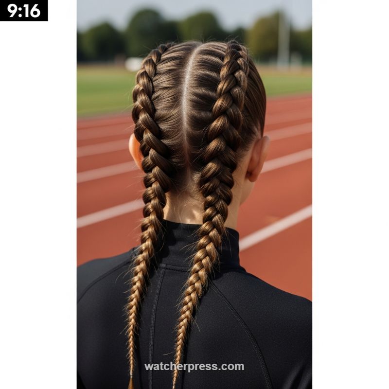 The Perfect Power Plait: Dual Dutch Braids for Peak Performance