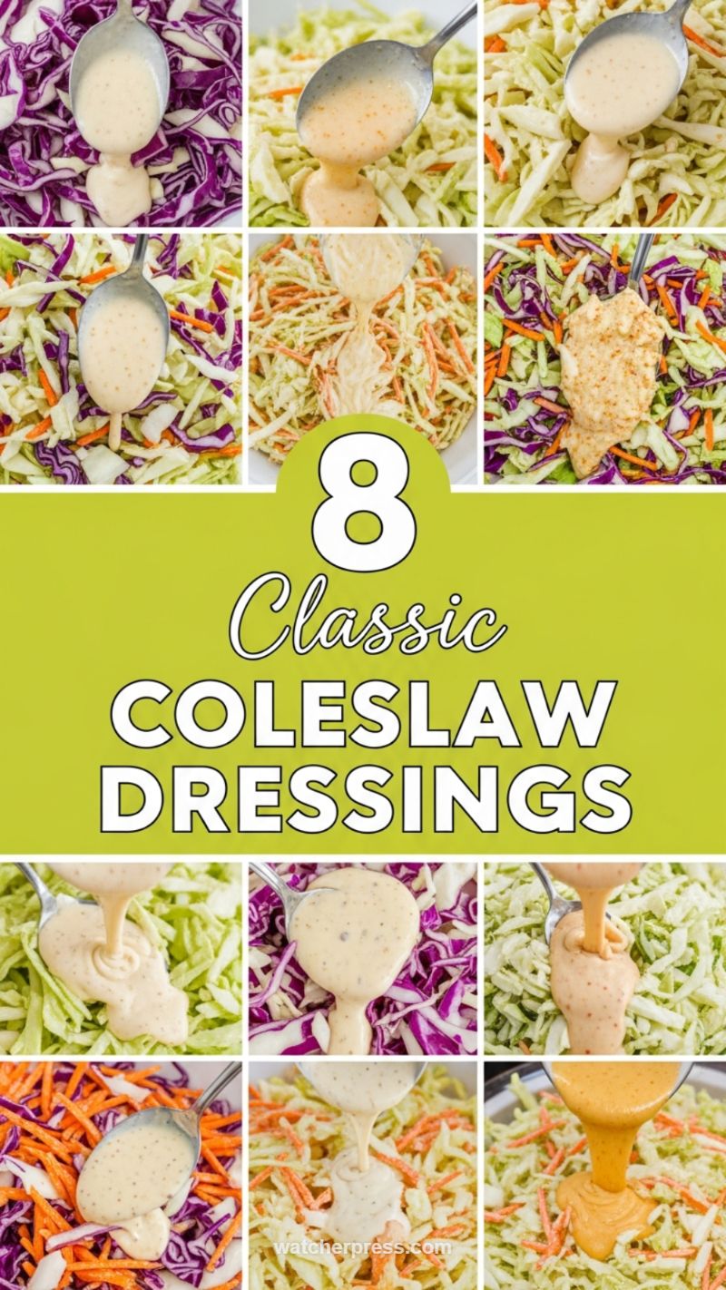The Perfect Sidekick: Classic Coleslaw Dressings