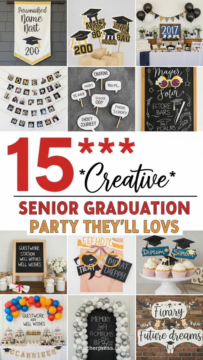 The Personalized Senior Send-Off Buffet