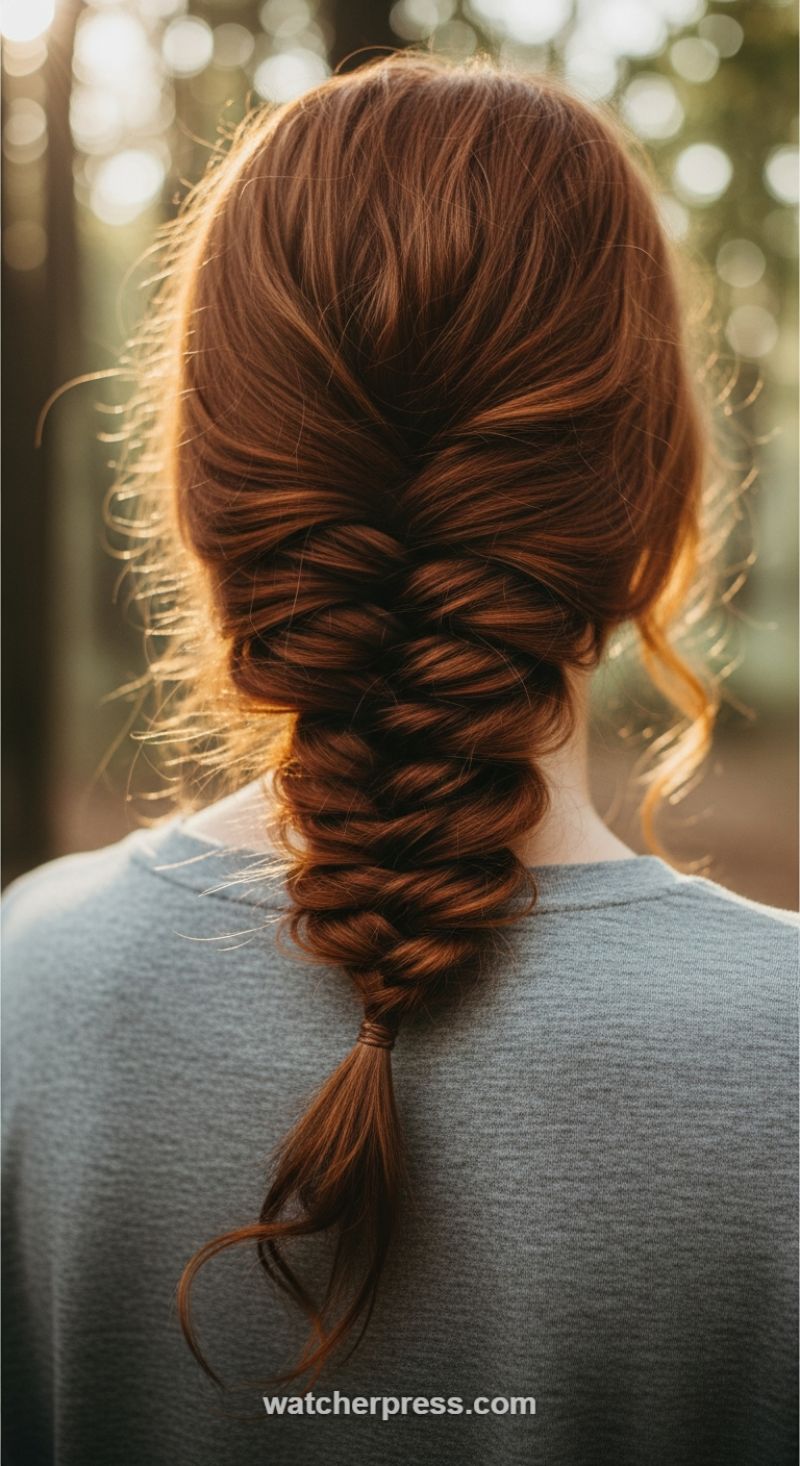 The Romantic, Heavily Pancaked Dutch Braid