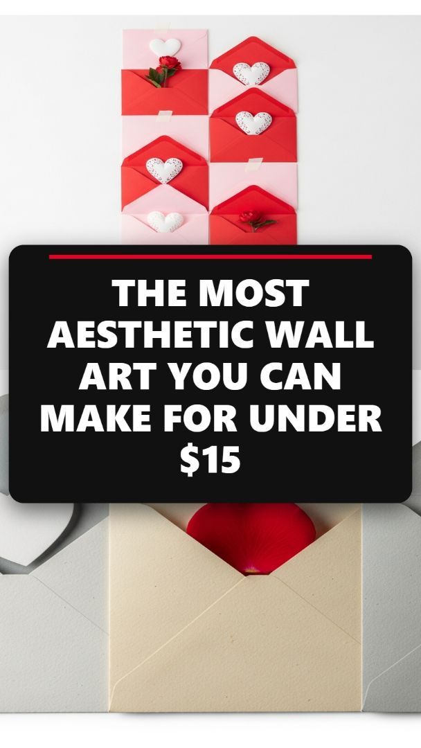 The Romantic "Love Letter" Wall Grid: Aesthetic DIY Decor Under $15