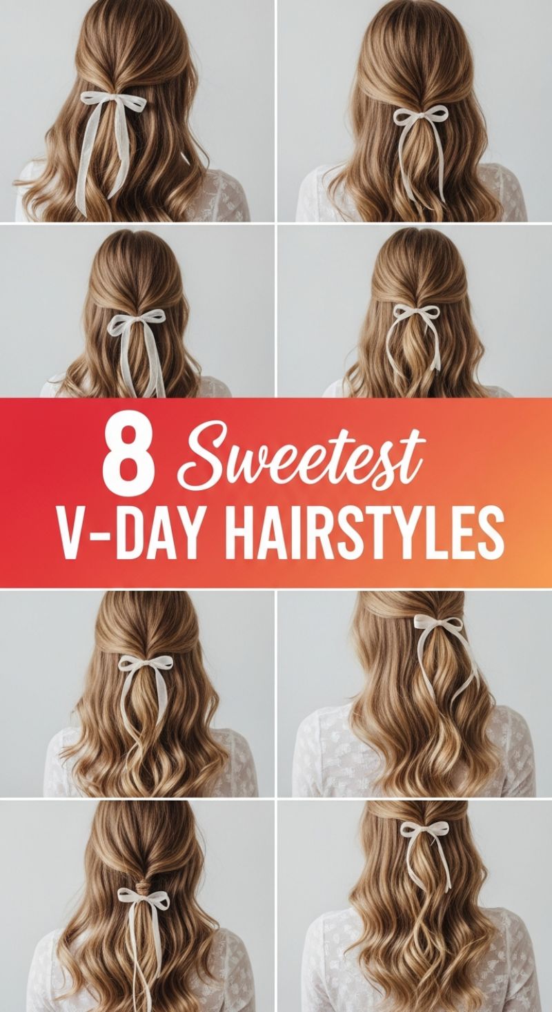 The Romantic Ribbon Half-Up: Eight Ways to Accessorize Soft Waves