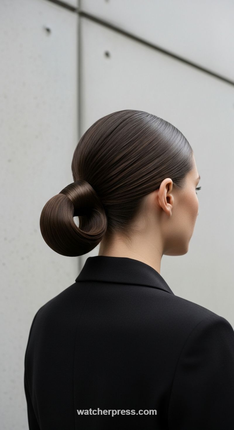 The Sculptural Loop Chignon