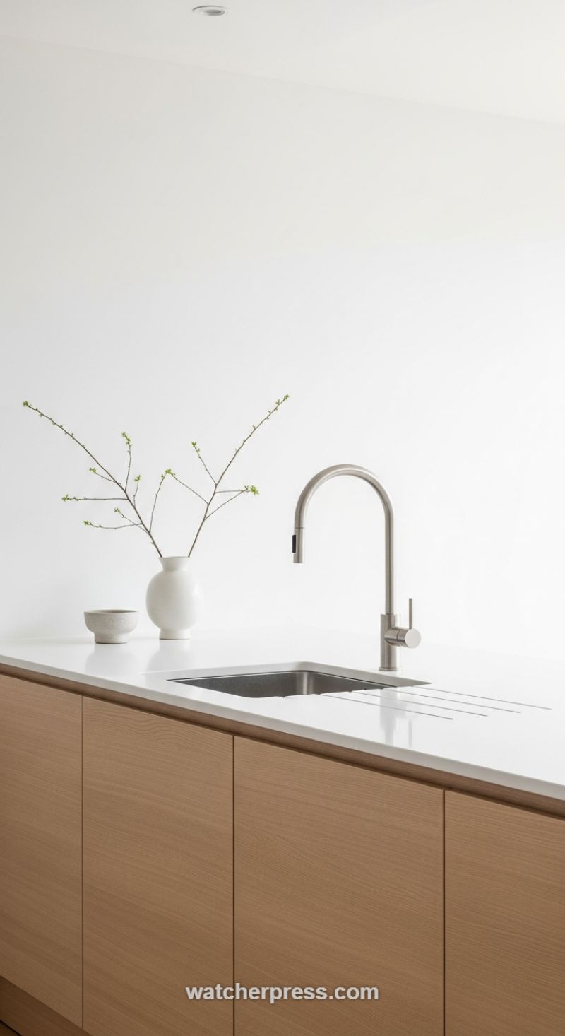 The Seamless Synthesis: Mastering Wood Grain, Minimalist Lines, and Natural Accents