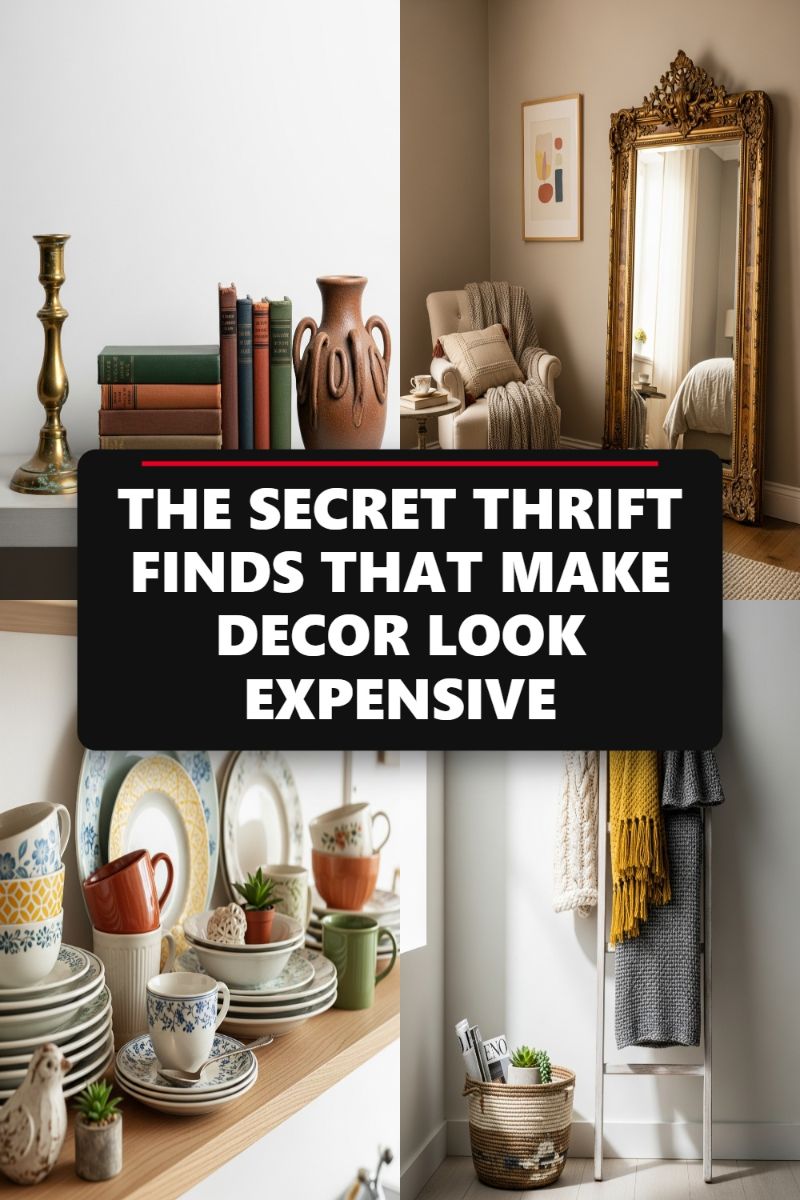 THE SECRET THRIFT FINDS THAT MAKE DECOR LOOK EXPENSIVE