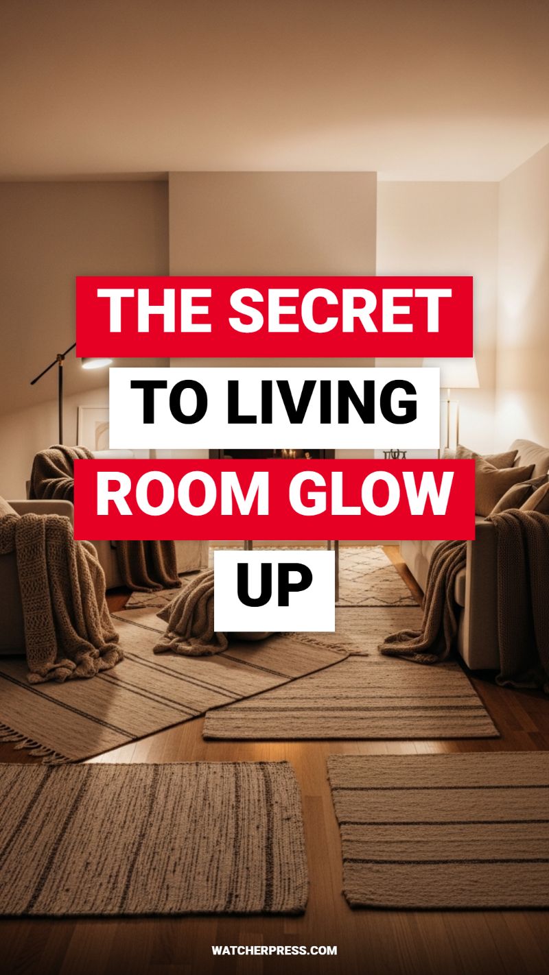 THE SECRET TO LIVING ROOM GLOW UP