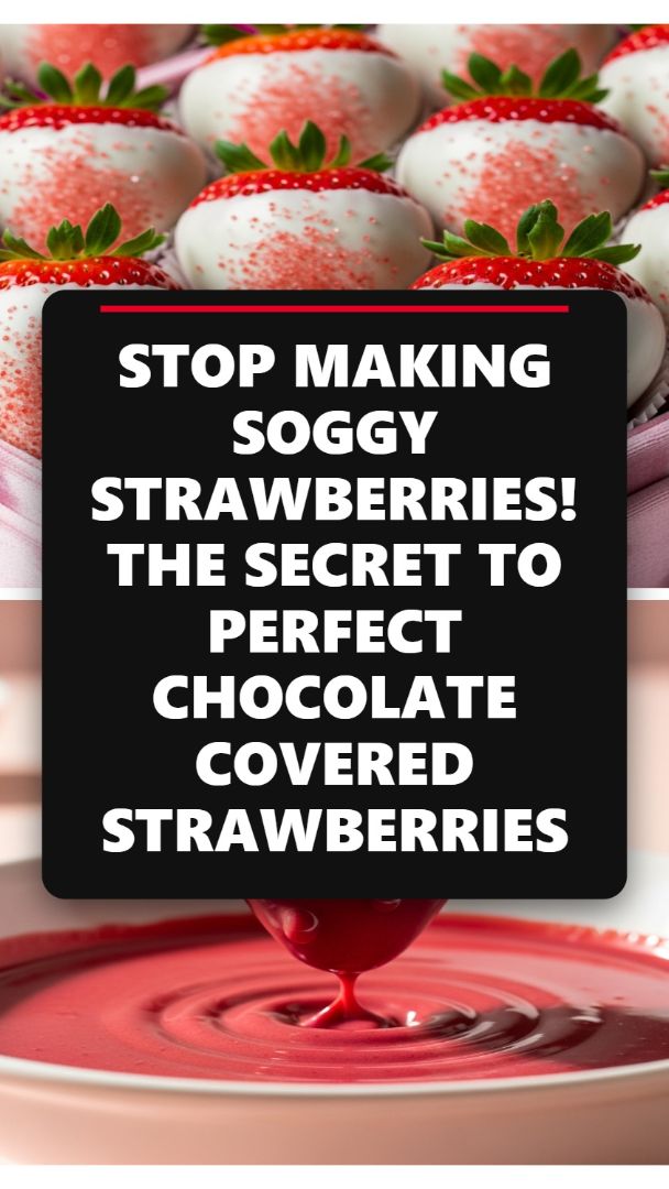 The Secret to Non-Soggy, Bakery-Quality Chocolate-Dipped Strawberries
