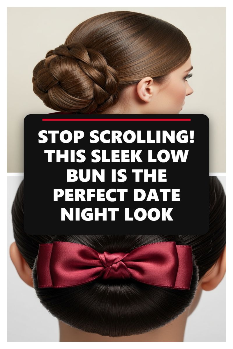 The Sleek Low Bun: A Timeless Look for Prom Night