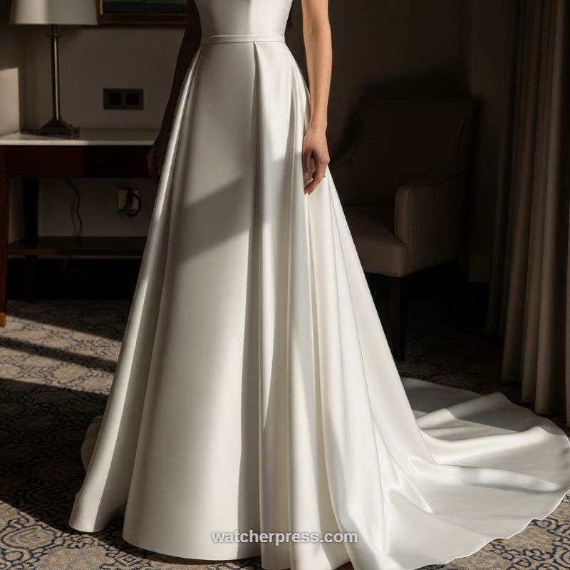 The Structured A-Line Silhouette: Elegance in Minimalist Form