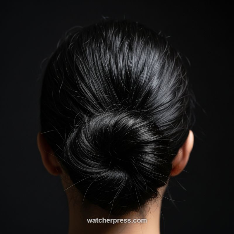 The Timeless Low Chignon: Effortless Polish