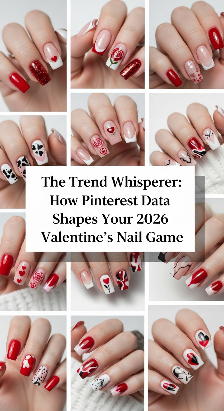 The Trend Whisperer: How Pinterest Data Shapes Your 2026 Valentine's Nail Game