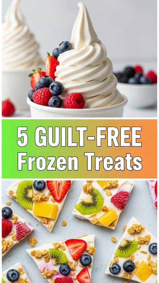 The Ultimate Cool-Down: Guilt-Free Frozen Yogurt Bark and Swirls