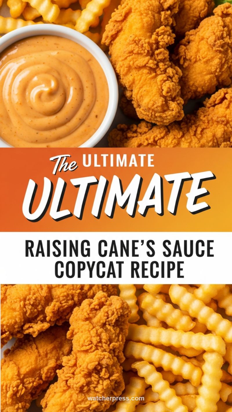 The Ultimate Copycat Raising Cane's Sauce & Crispy Tenders