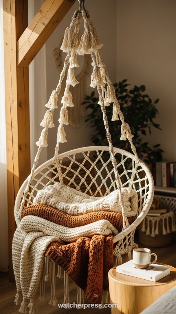 The Ultimate Cozy Nook: Mastering Layered Textures with Macrame and Chunky Knits