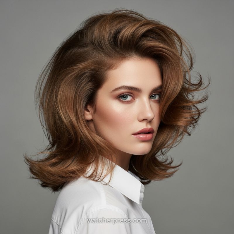 The Ultimate Hollywood Volume Blowout: Achieving High-Gloss, Bouncy Shine