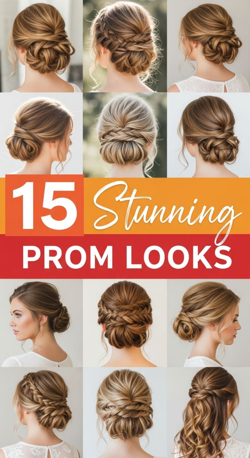 The Ultimate Prom Portfolio: Stunning Updos, Braids & Half-Ups