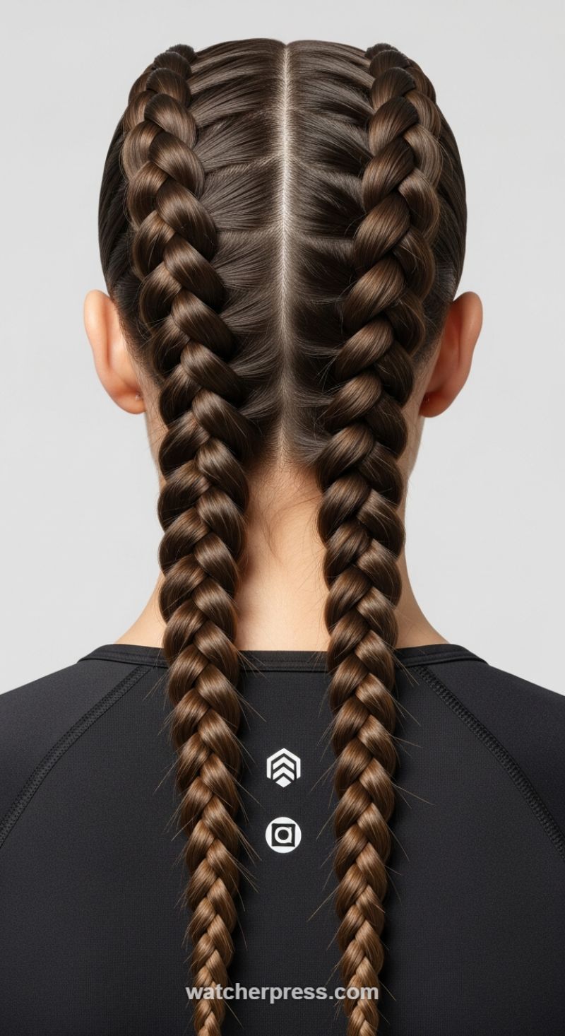 The Ultra-Clean Symmetrical Dutch Braid (Boxer Braids)