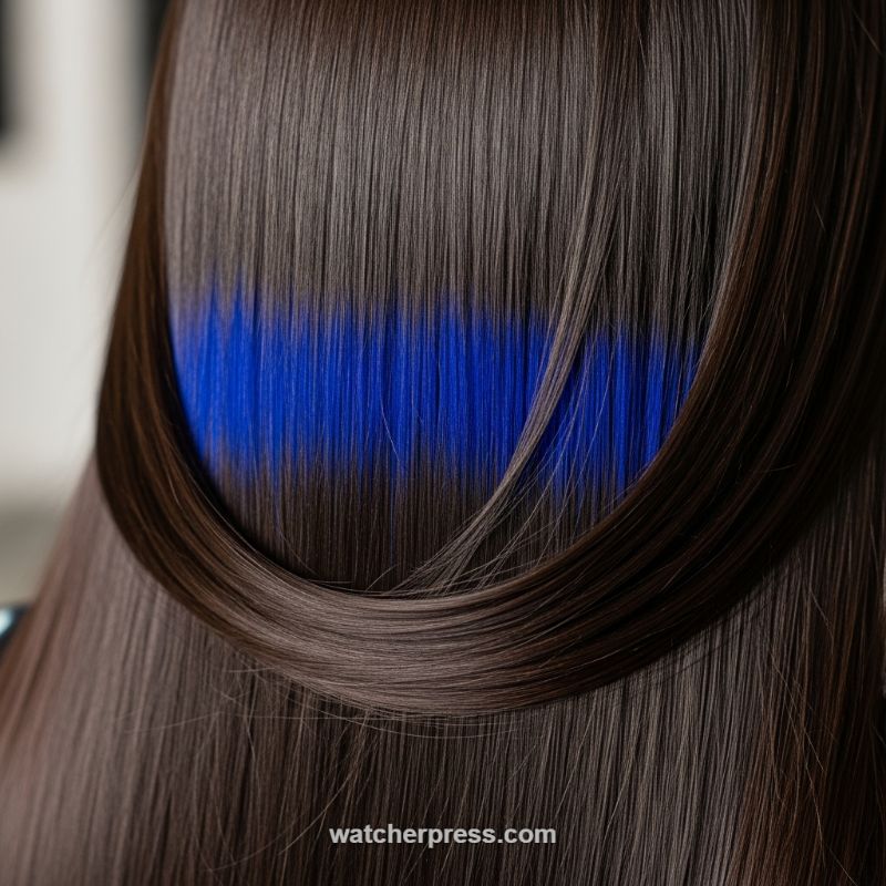 The Undercut Reveal: Mastering the Peekaboo Color Trend