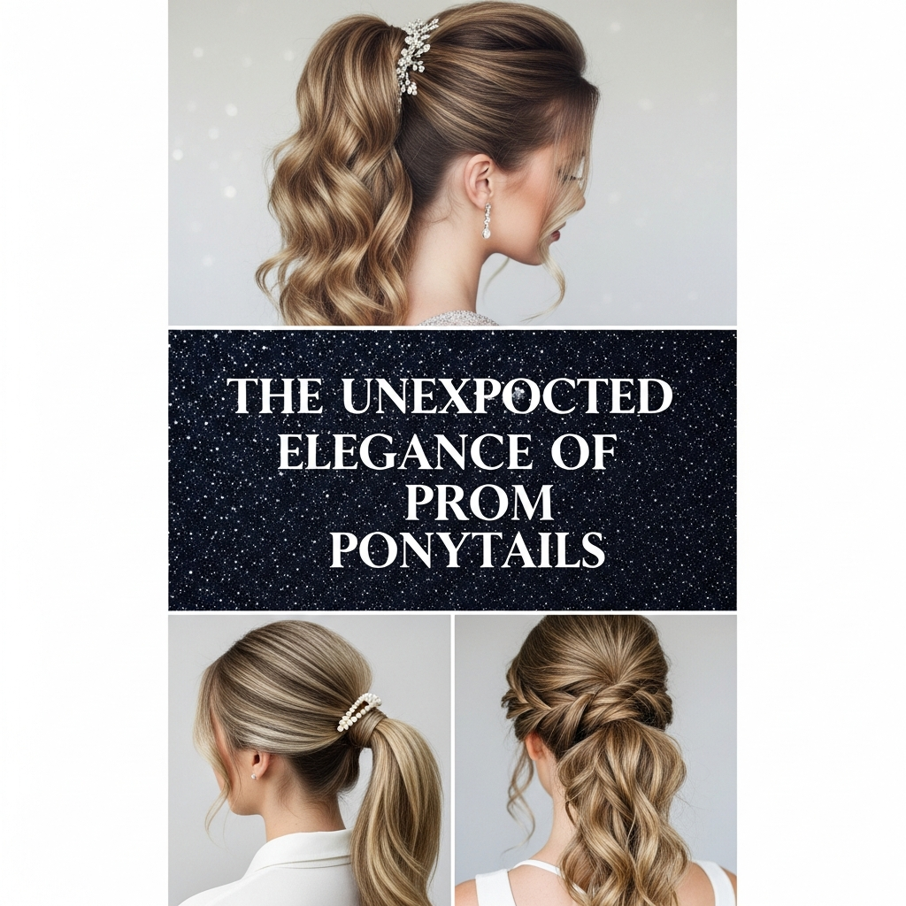 The Unexpected Elegance of Prom Ponytails