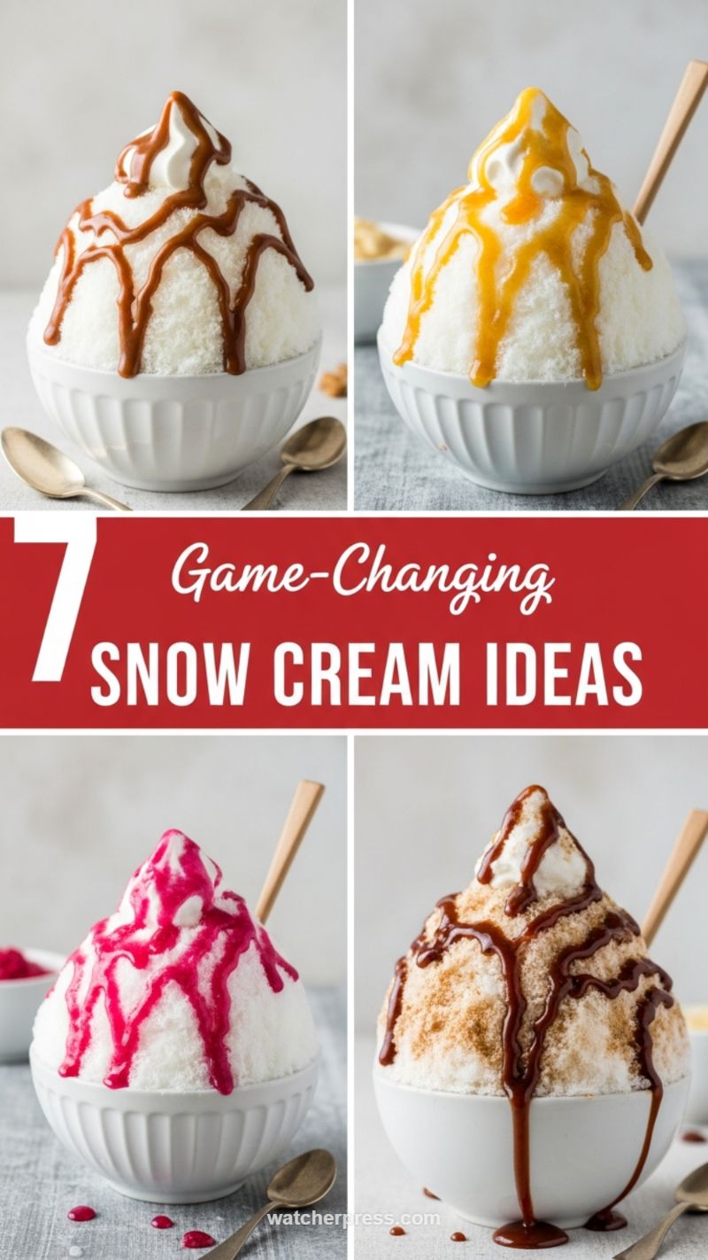 The Unique Dessert Hack: Game-Changing Snow Cream
