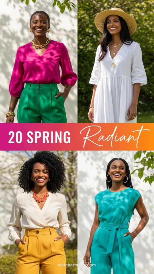 The Vibrant Power Palette: Four Day Looks Ready for Evening Footwear Swaps