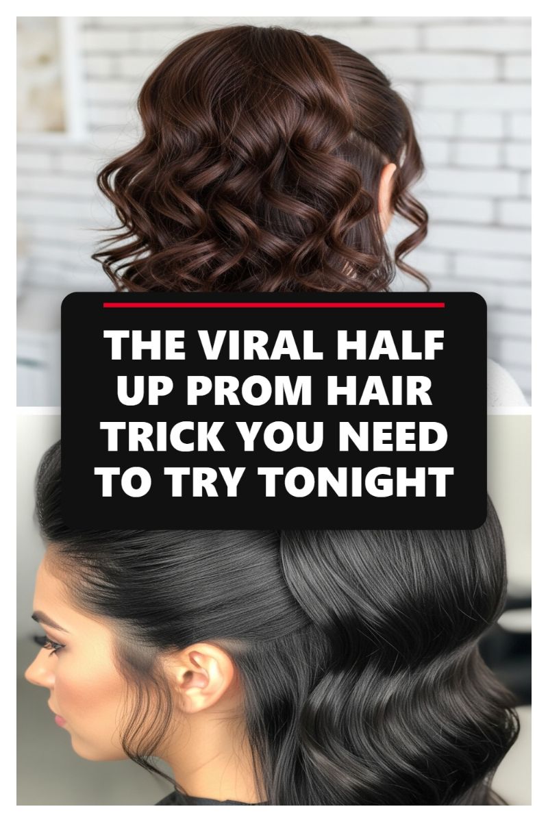 THE VIRAL HALF UP PROM HAIR TRICK YOU NEED TO TRY TONIGHT