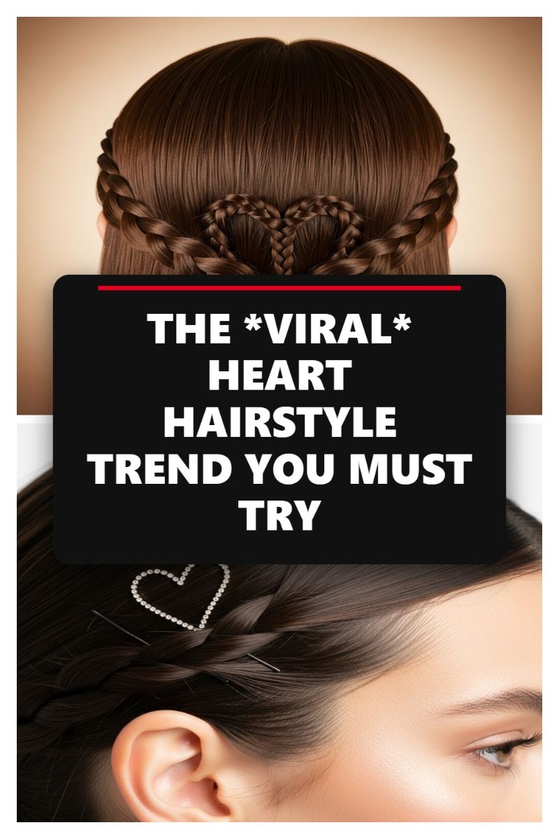The Viral Heart Hairstyle Trend: Effortless Romance Meets Professional Polish