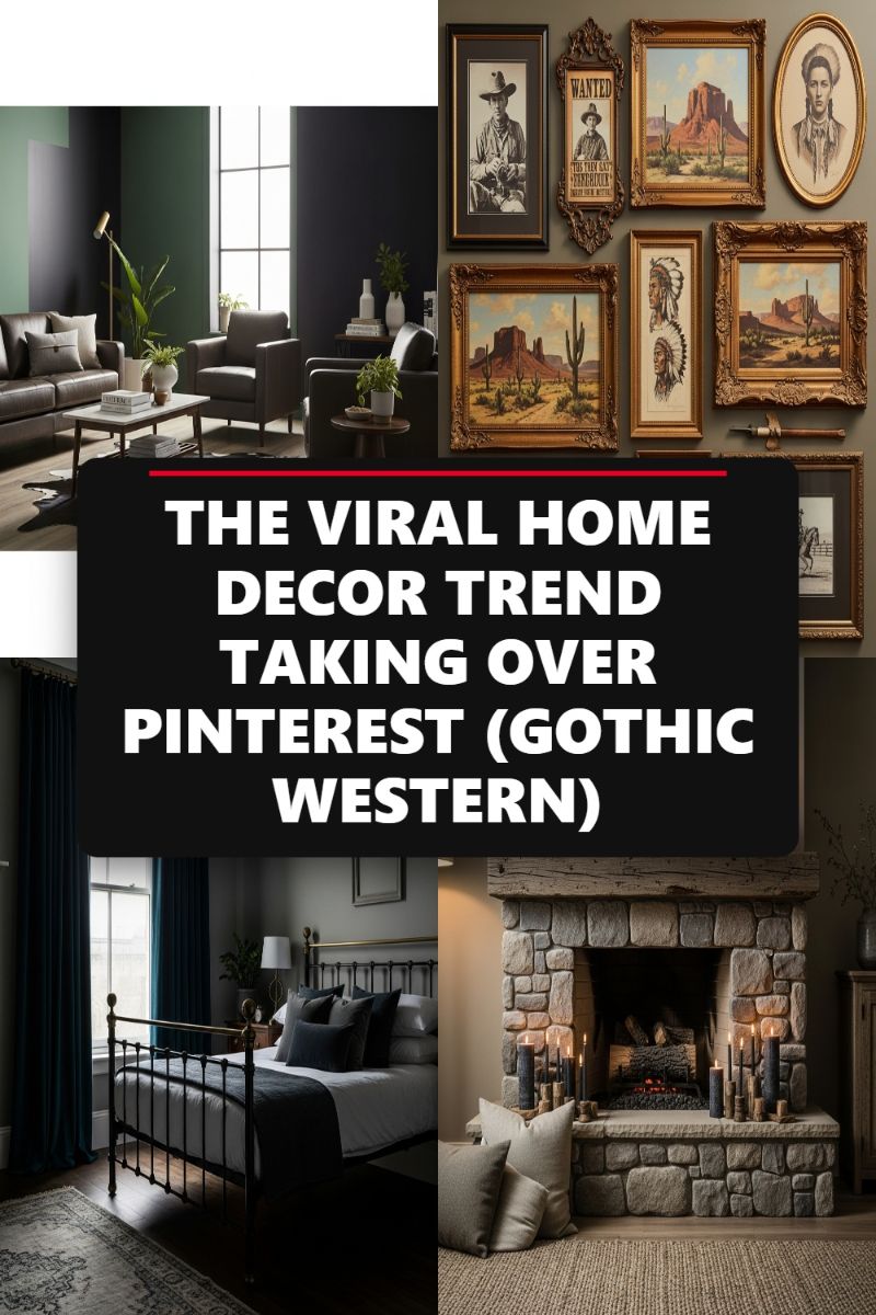 THE VIRAL HOME DECOR TREND TAKING OVER PINTEREST (GOTHIC WESTERN)
