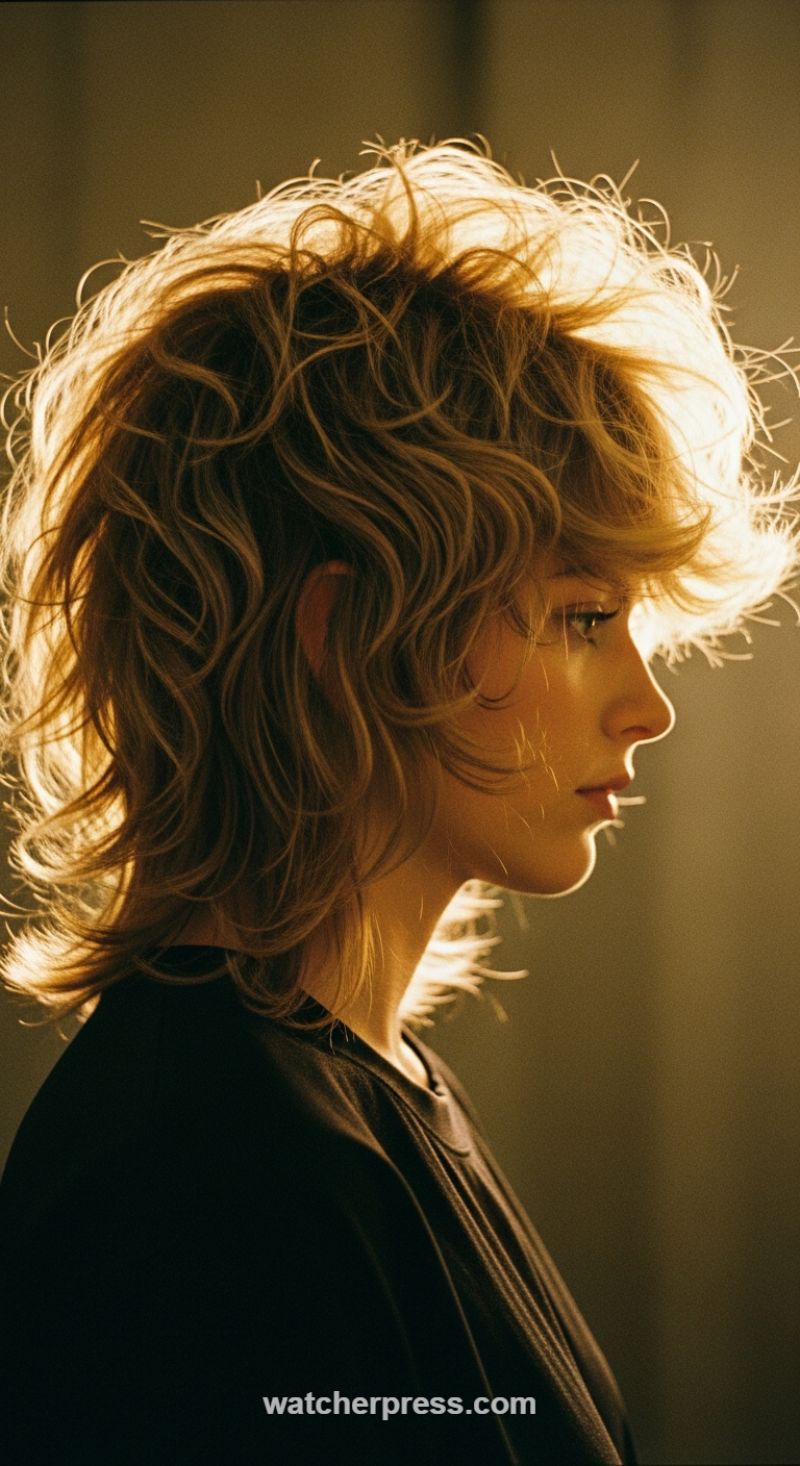 The Voluminous, Backlit Shag: Mastering the Textured Halo Effect
