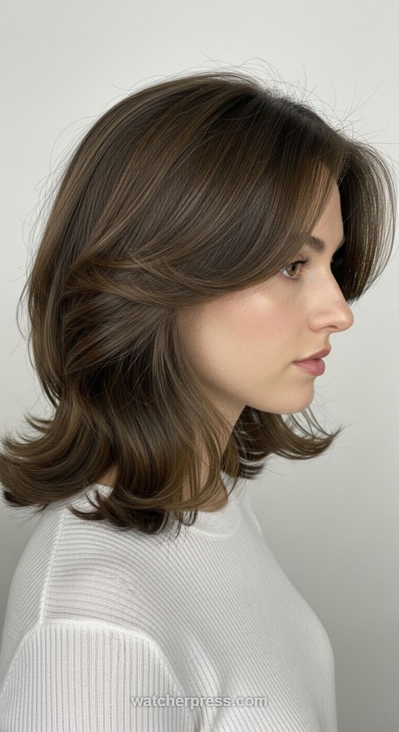 The Voluminous Medium-Length Butterfly Cut