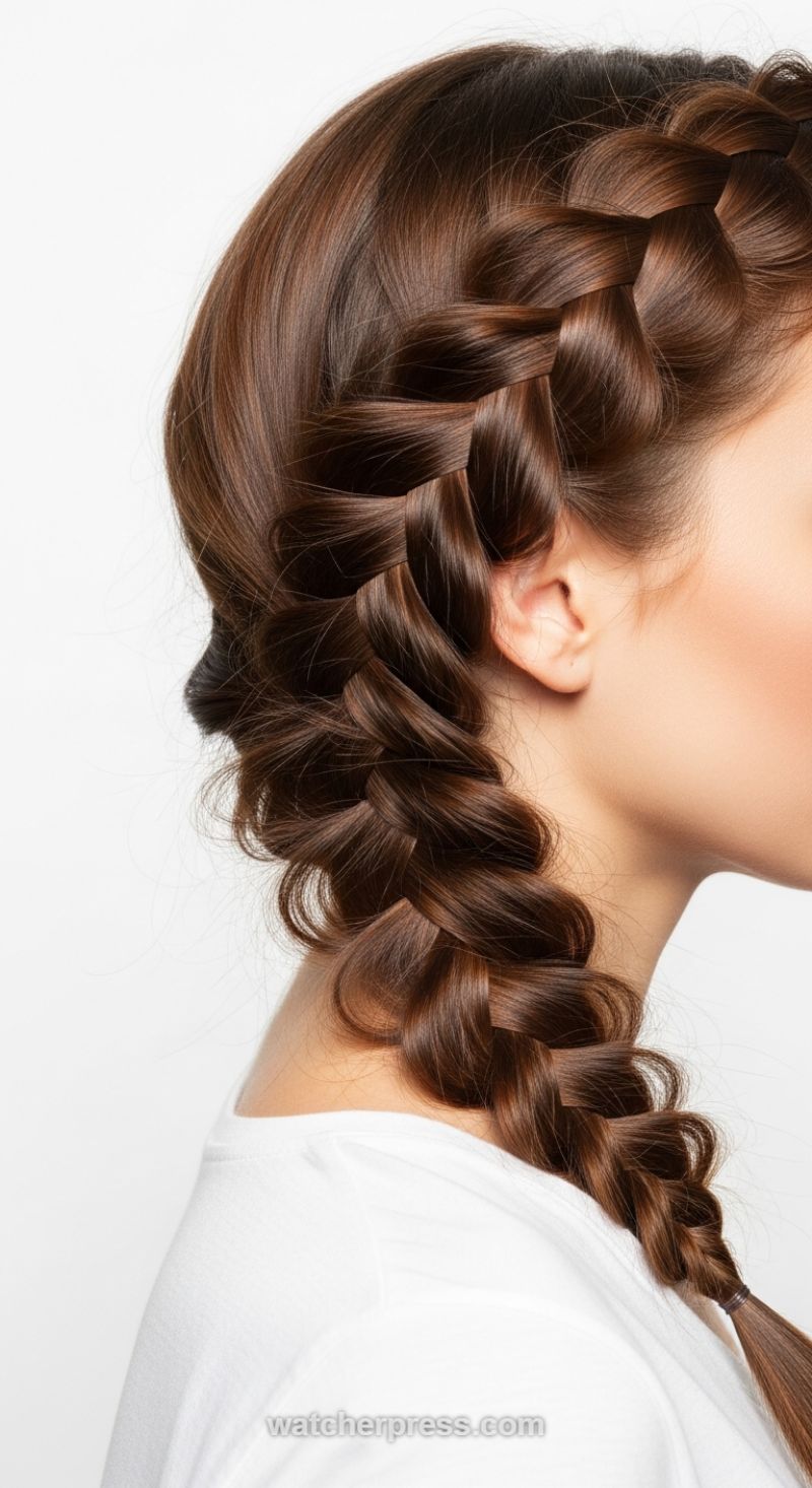 The Voluminous Side Dutch Braid