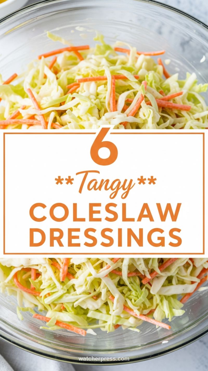 The Zesty Crunch: Mastering Tangy Coleslaw Dressings