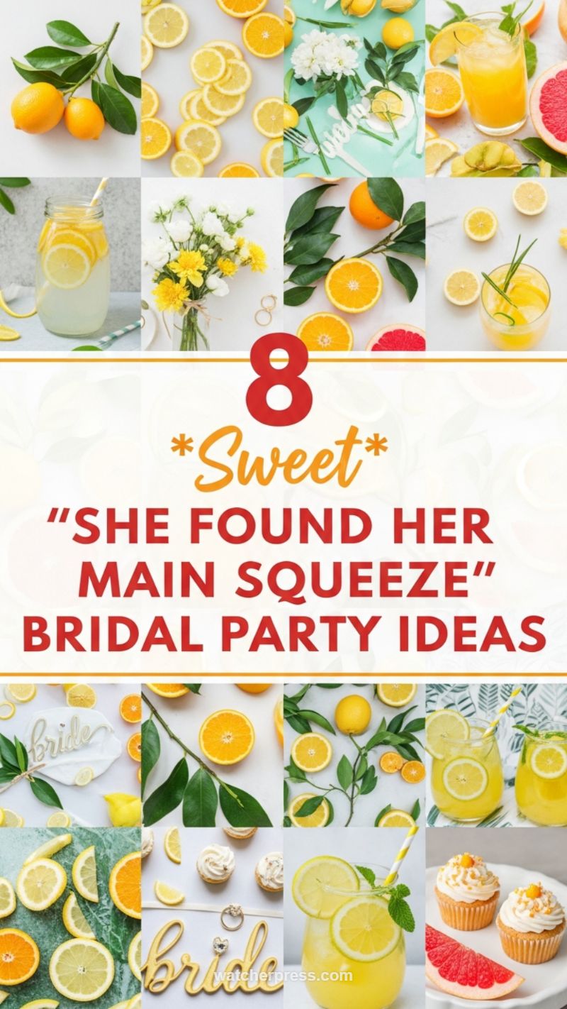 The Zesty 'Main Squeeze' Bridal Brunch Spread