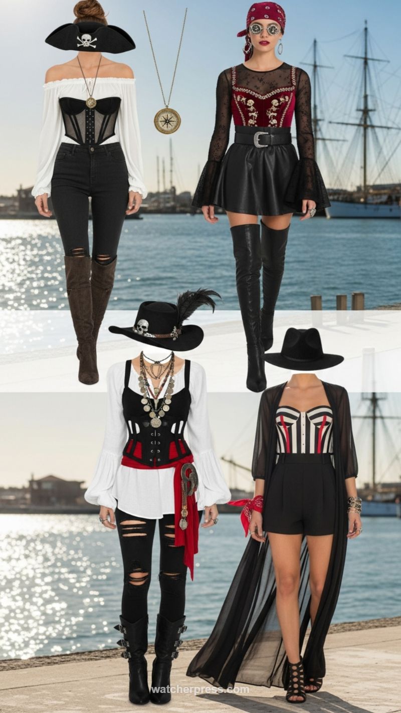 Themed Styling: Modern Pirate Costumes