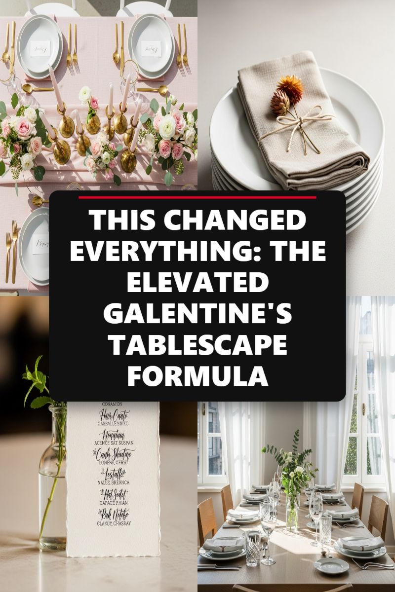 THIS CHANGED EVERYTHING: THE ELEVATED GALENTINE'S TABLESCAPE FORMULA